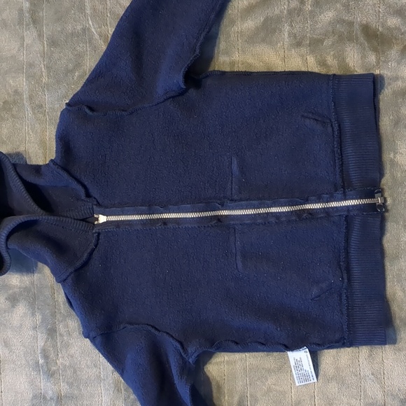 Nike Kids Dark Blue Zip-Up Hoodie - Picture 13 of 15